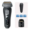 9 Pro+ Herrenrasierer 9660cc + Reinigungskopf-Set (2-teilig)